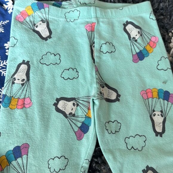Bundle of 6 Toddler Girls Leggings - Picture 6 of 7